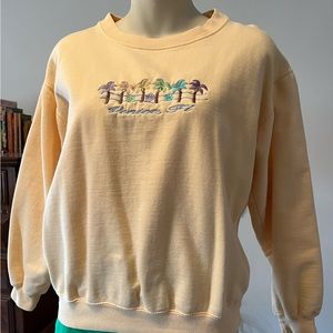 Pacific & Co Ladies yellow Sweatshirt.